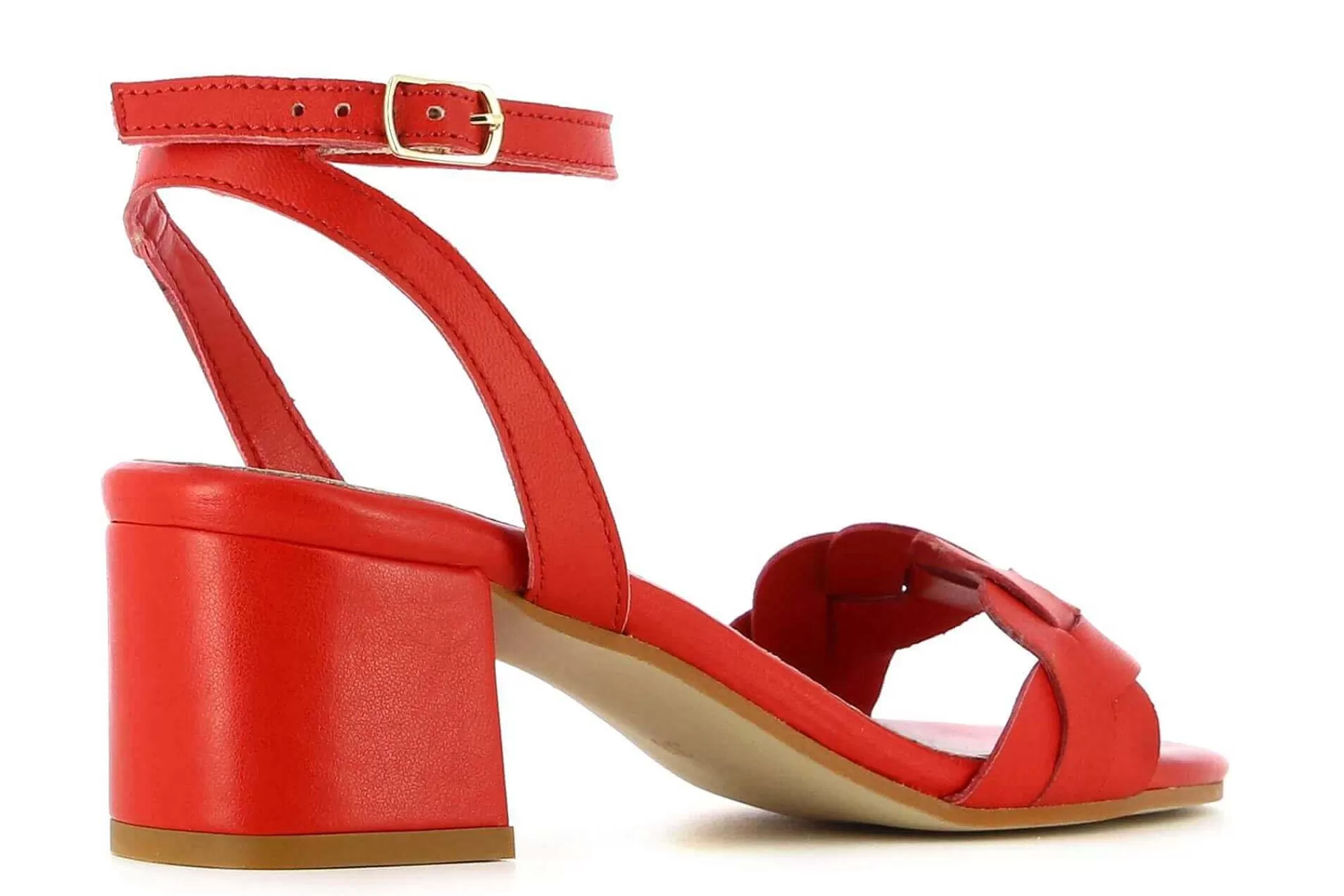 New Sandalias De Tacon Gaia Mujer Sandalias