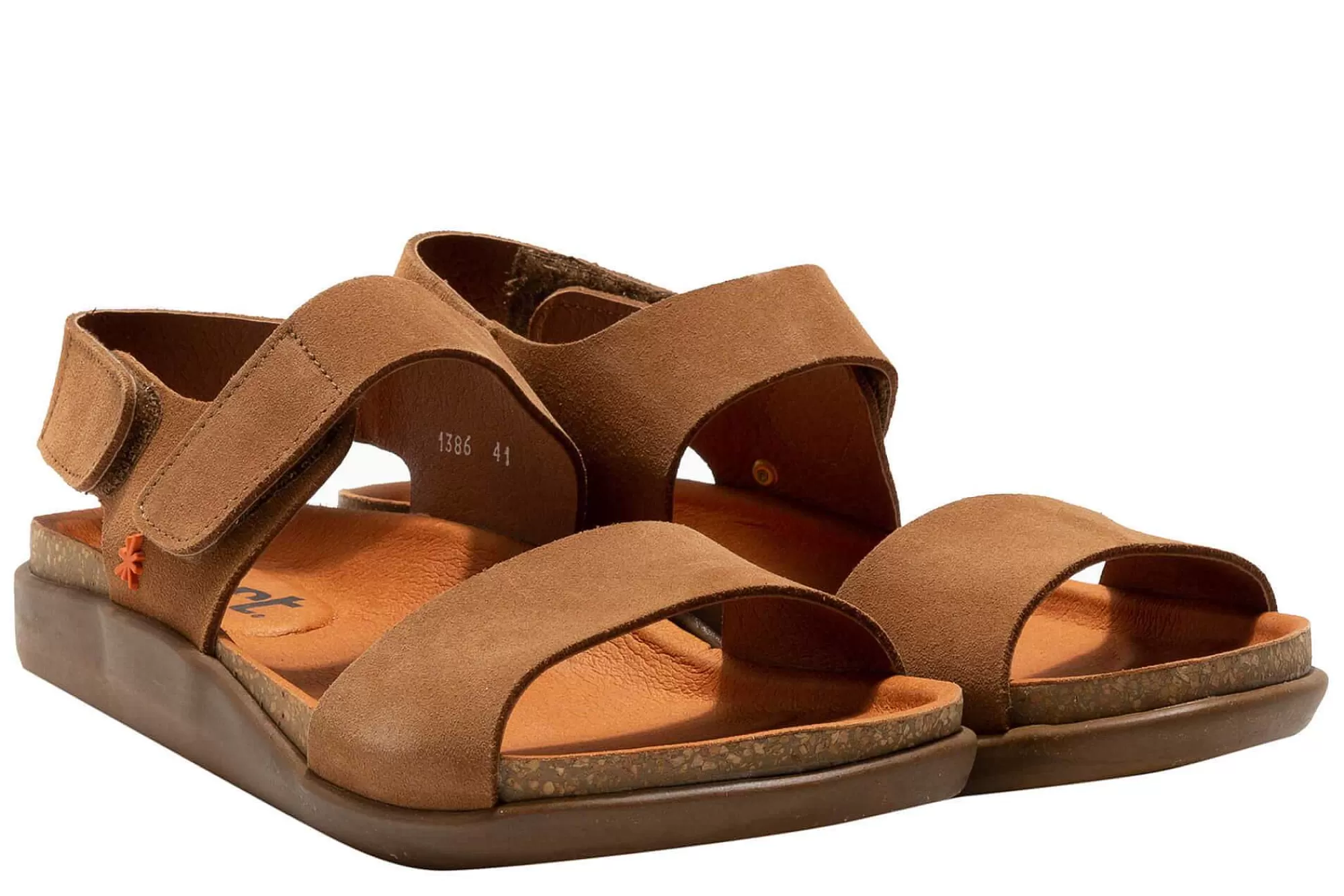 Cheap Sandalias Planas 1386/Skin Back Cuero Mujer Sandalias