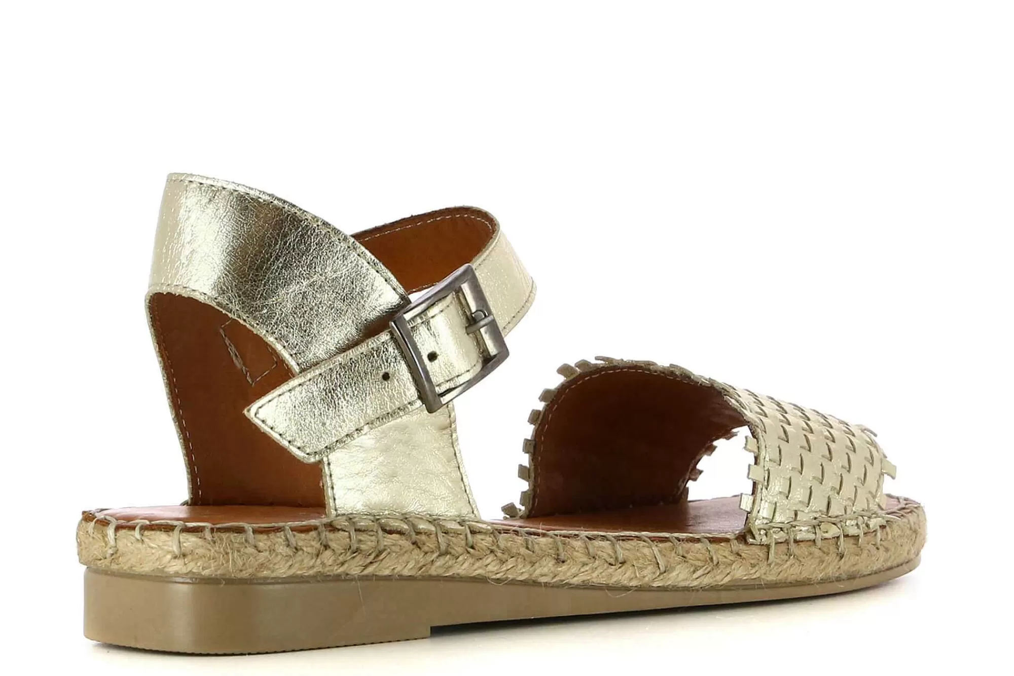 Discount Sandalias Planas Treni Mujer Sandalias