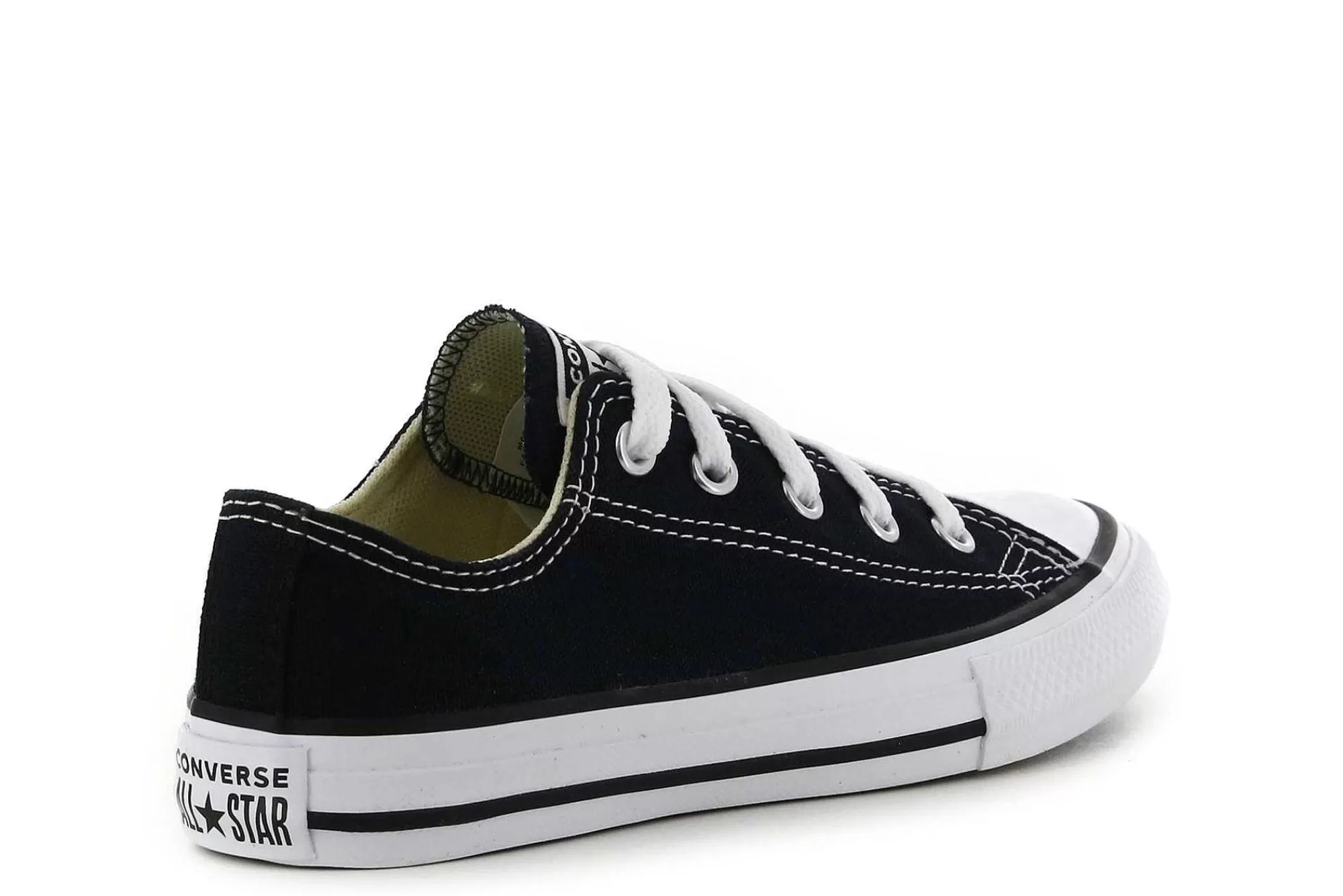 Sale Zapatillas Con Cordones 3J235C/001 Black Niña Zapatillas