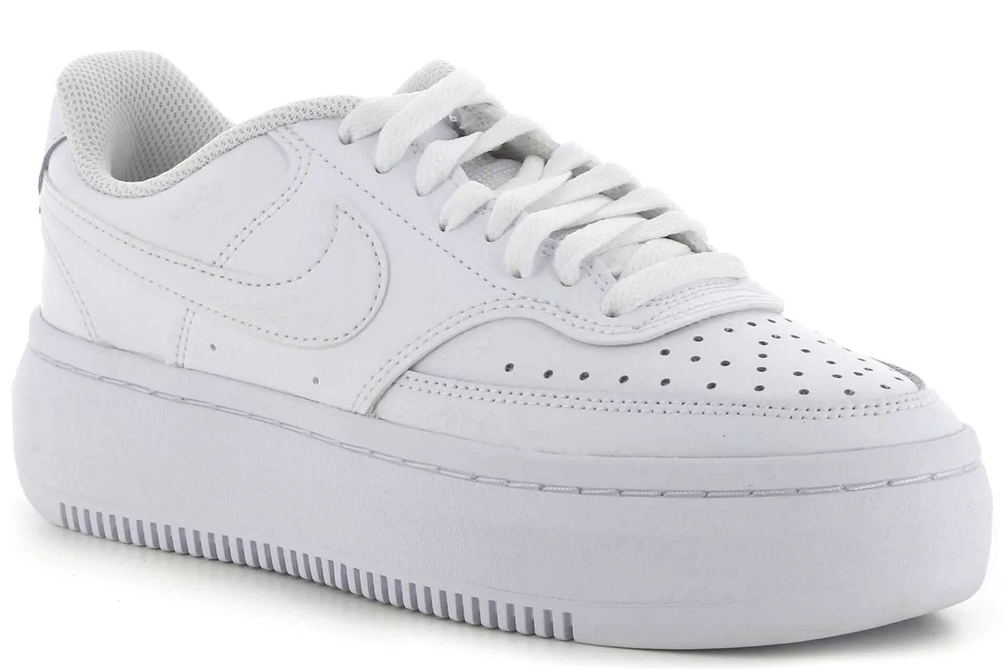 Clearance Zapatillas De Plataforma Court Vision Alta Ltr Mujer Zapatillas
