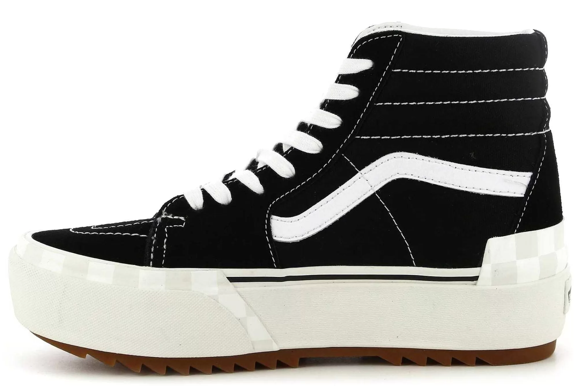 Fashion Zapatillas De Plataforma Ua Sk8-Hi Stacked Mujer Zapatillas