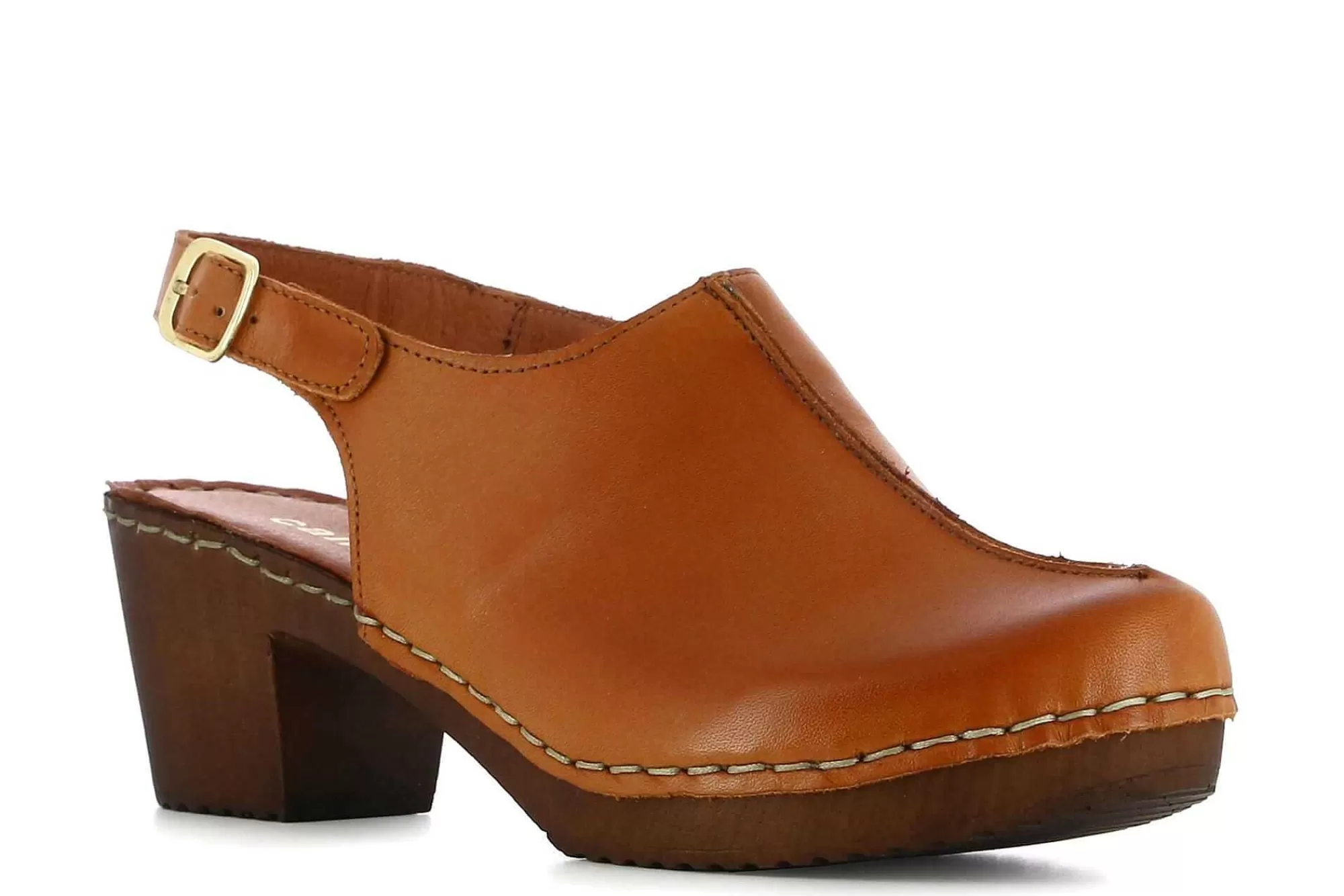 Shop Zuecos De Tacon Kora Mujer Zuecos Y Mules